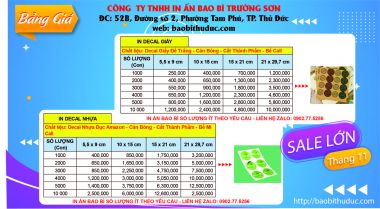 Tem nhãn, tem nổi uv logo in nhanh lấy liền trong ngày
