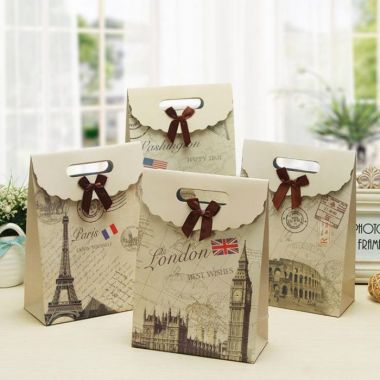 TÚI GIẤY CÓ NẮP/ NẮP GẬP Với hình dáng độc đáo